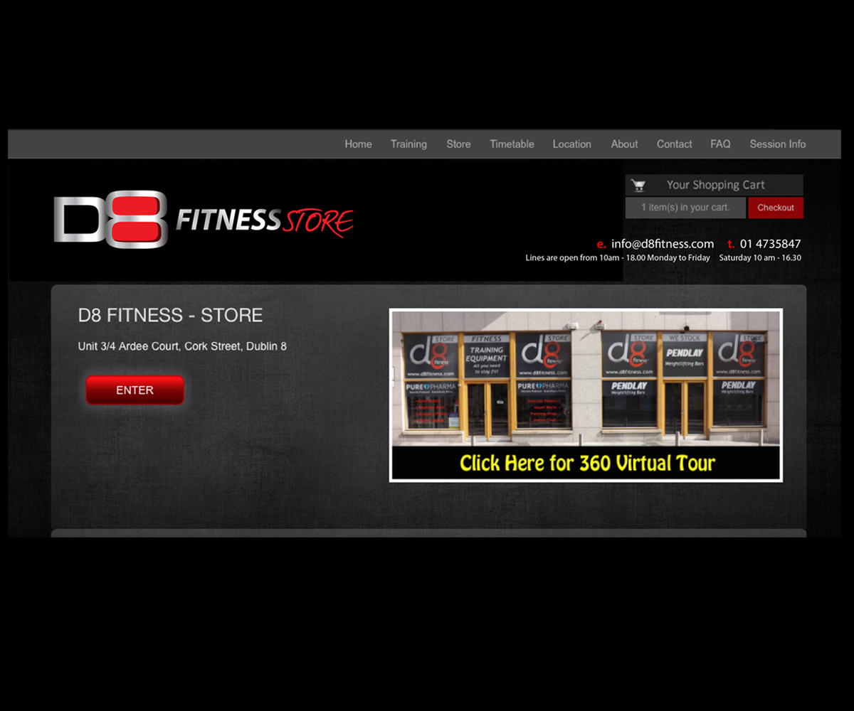 Logo Design by Gayan for D8 Fitness | Design #6386340