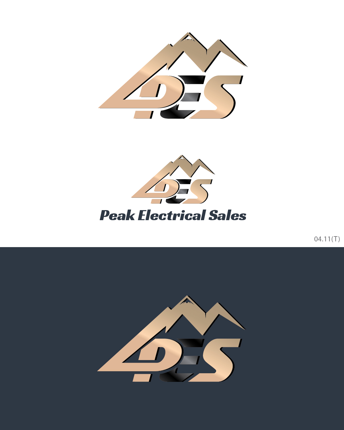 Logo Design by  Esolbiz for Peak Electrical Sales | Design: #6449215