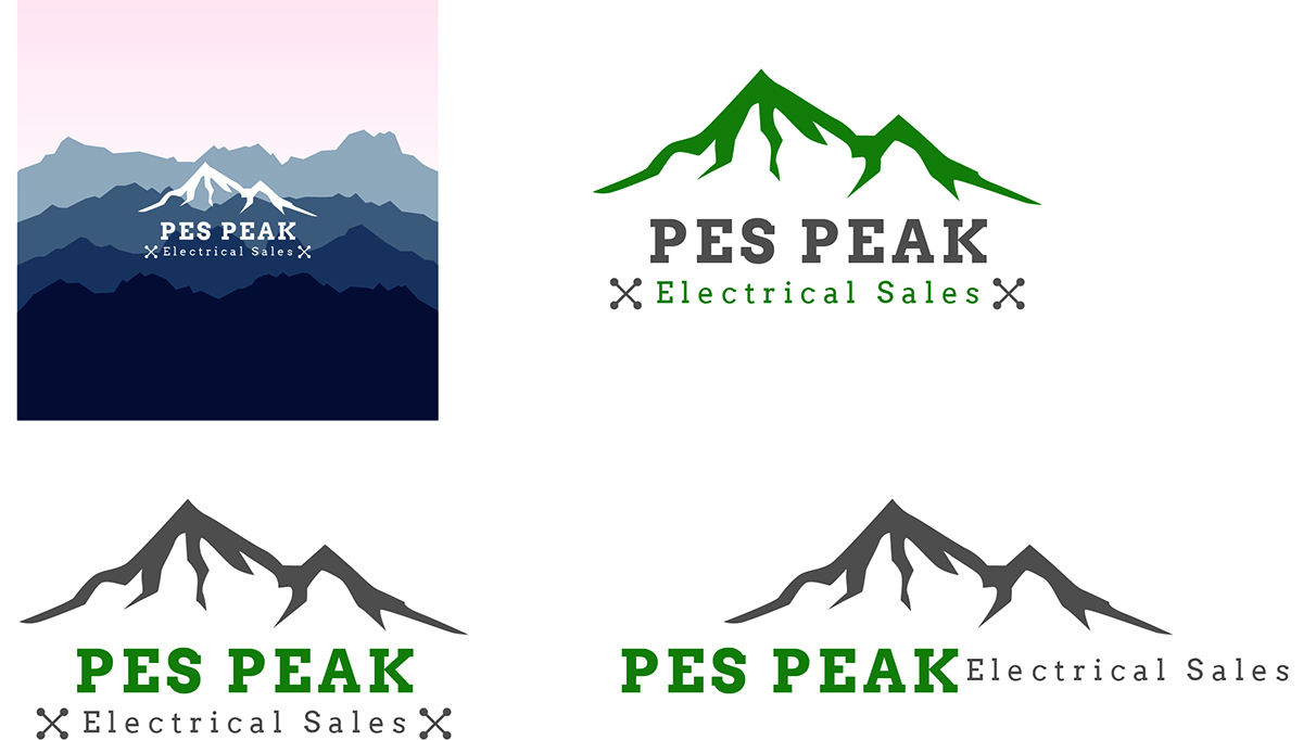 Logo Design by Darren Walker for Peak Electrical Sales | Design #6391743