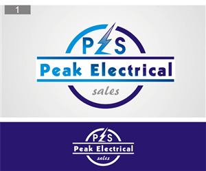 Logo Design by Bilal Raza 12324 for Peak Electrical Sales | Design #6395510