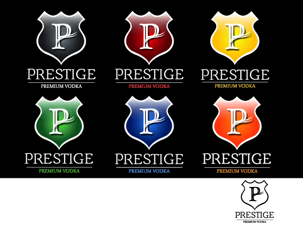 Logo Design by Daniel Lopez Denham for Prestige Vodka | Design: #1854914