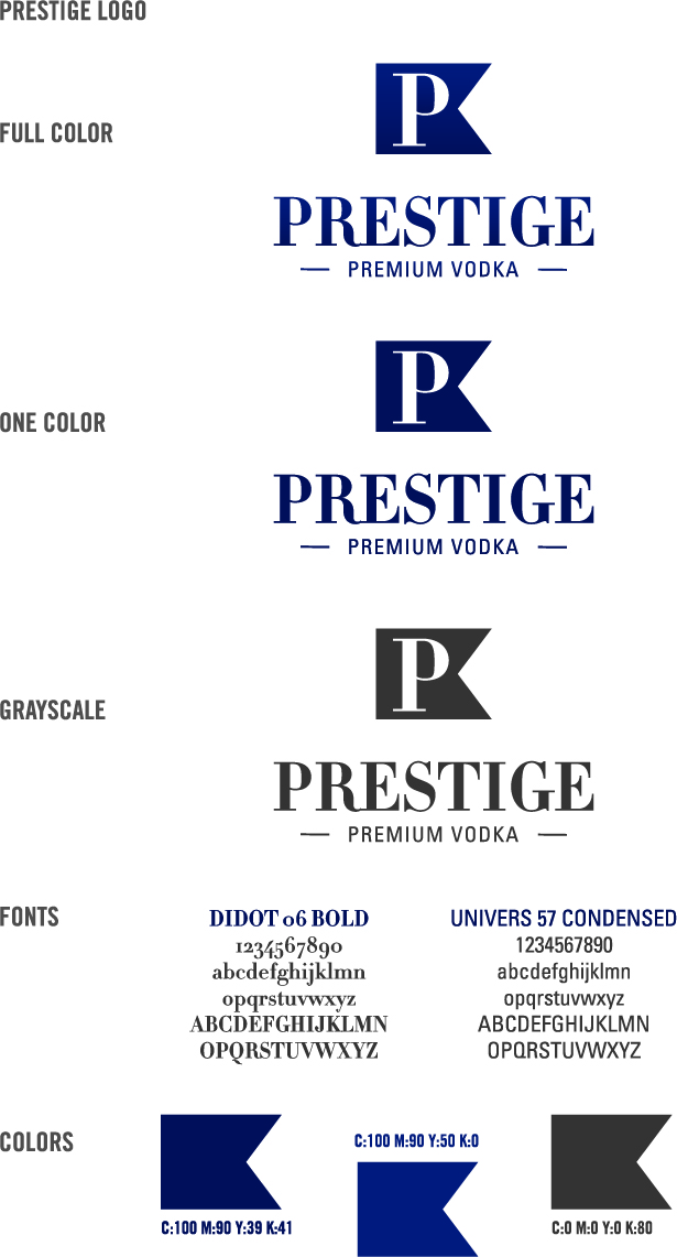 Logo Design by Ryan for Prestige Vodka | Design #1757160