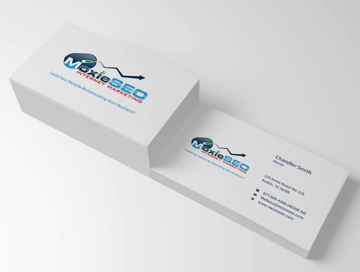 Business Card Design by INDIAN_Ashok for Moxie SEO | Design #6396813