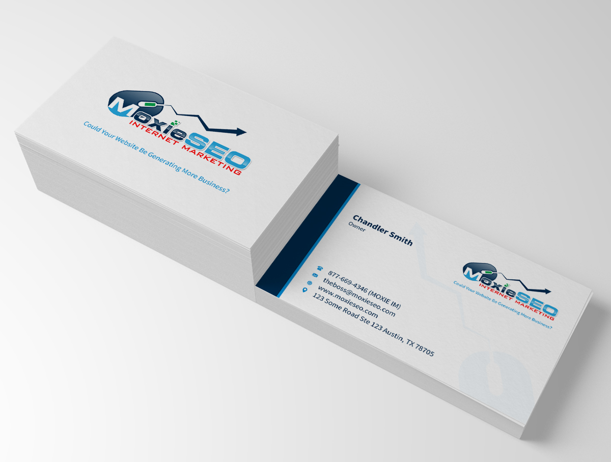 Business Card Design by INDIAN_Ashok for Moxie SEO | Design #6396825