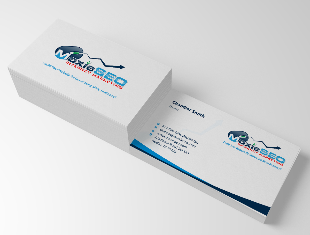 Business Card Design by INDIAN_Ashok for Moxie SEO | Design #6396830