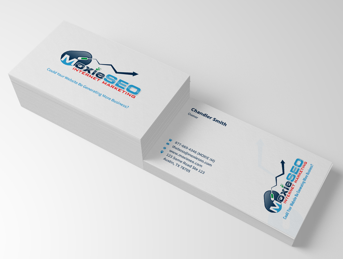 Business Card Design by INDIAN_Ashok for Moxie SEO | Design #6396832