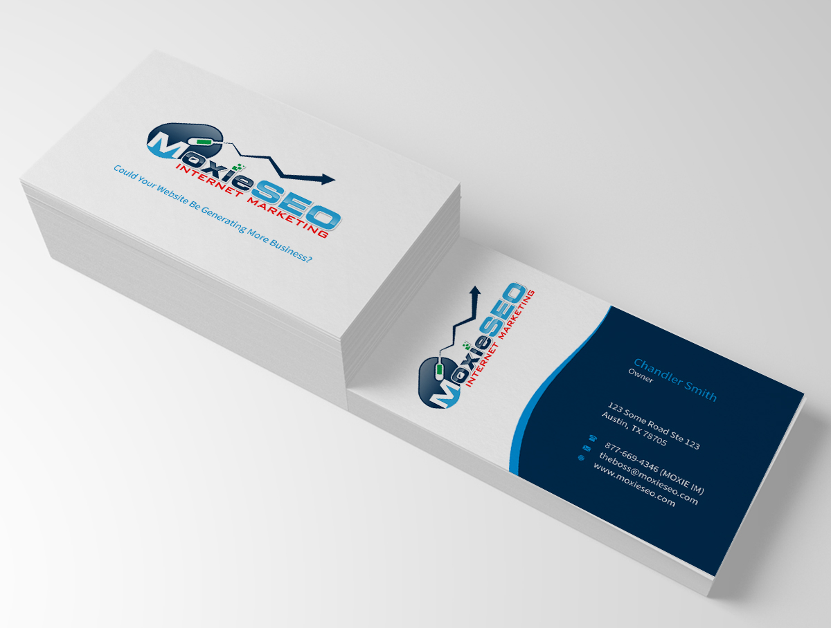 Business Card Design by INDIAN_Ashok for Moxie SEO | Design #6396839