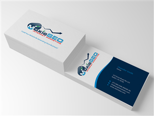 Business Card Design by INDIAN_Ashok for Moxie SEO | Design: #6396839