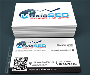 Business Card Design by adiazudin for Moxie SEO | Design: #6392826
