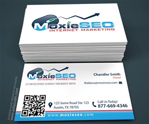Business Card Design by adiazudin for Moxie SEO | Design: #6392890