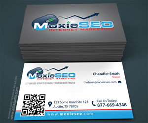 Business Card Design by adiazudin for Moxie SEO | Design: #6393009