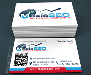 Business Card Design by adiazudin for Moxie SEO | Design: #6393140