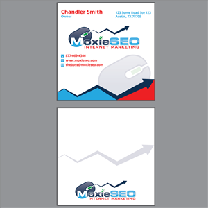 Diseño de Tarjeta de Presentación por Verified artistry (Design garden) para Moxie SEO | Diseño #6419086