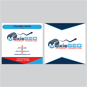 Business Card Design by Verified artistry (Design garden) for Moxie SEO | Design: #6419328