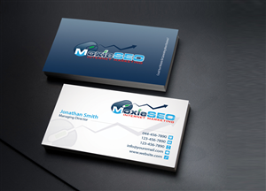 Business Card Design by Creations Box 2015 for Moxie SEO | Design: #6401070
