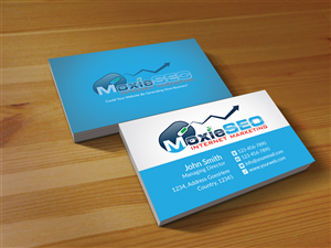 Business Card Design by Creations Box 2015 for Moxie SEO | Design: #6401073