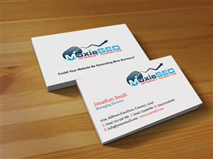Business Card Design by Creations Box 2015 for Moxie SEO | Design: #6401079
