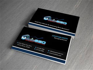 Business Card Design by Creations Box 2015 for Moxie SEO | Design: #6401101