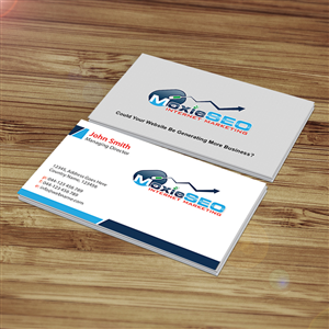 Business Card Design by Creations Box 2015 for Moxie SEO | Design: #6401106