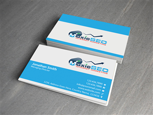 Business Card Design by Creations Box 2015 for Moxie SEO | Design: #6401122