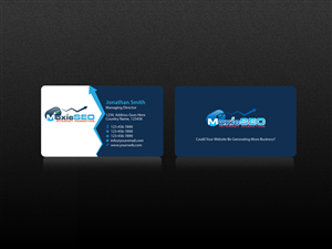 Business Card Design by Creations Box 2015 for Moxie SEO | Design: #6401138