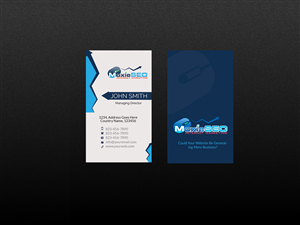 Business Card Design by Creations Box 2015 for Moxie SEO | Design: #6401144