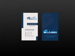 Business Card Design by Creations Box 2015 for Moxie SEO | Design: #6401150