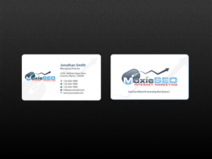 Business Card Design by Creations Box 2015 for Moxie SEO | Design: #6421276