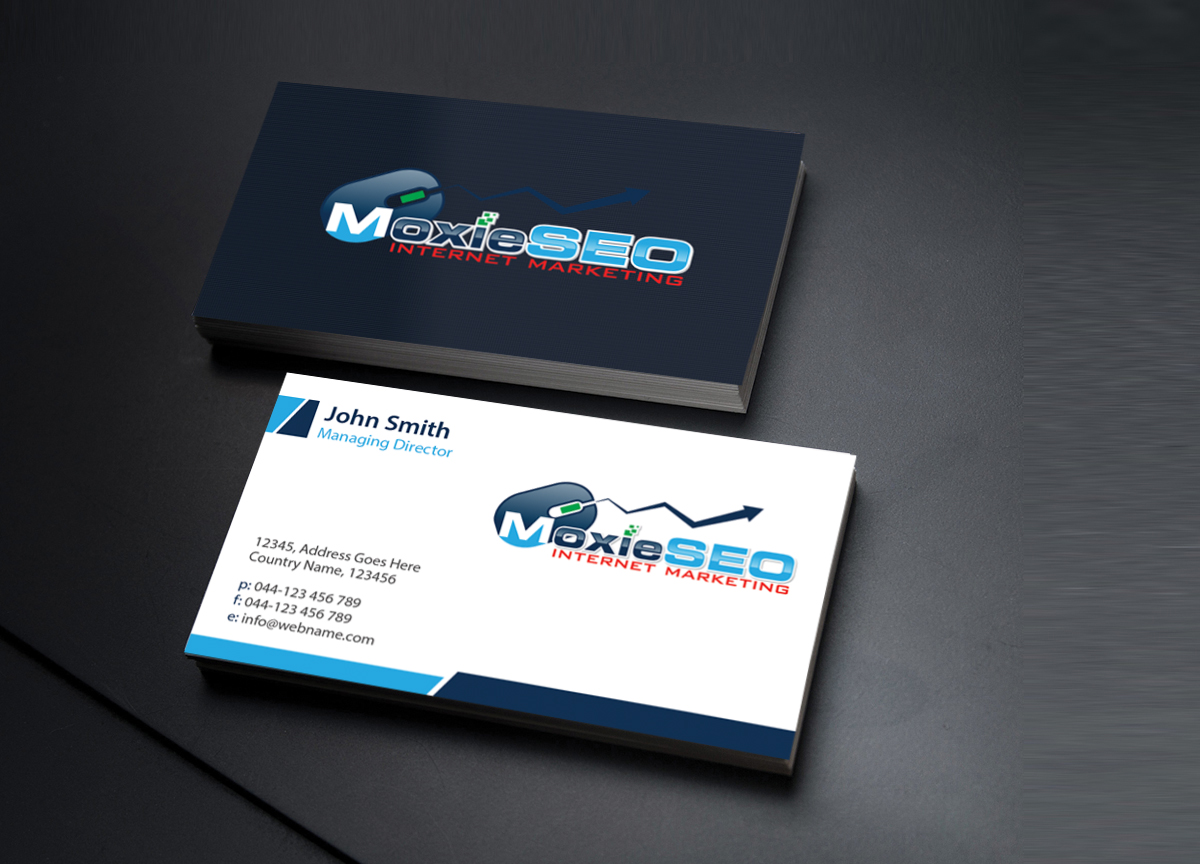 Business Card Design by Creations Box 2015 for Moxie SEO | Design #6421278