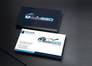 Business Card Design by Creations Box 2015 for Moxie SEO | Design: #6421278