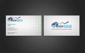 Business Card Design by upwork for Moxie SEO | Design: #6412205