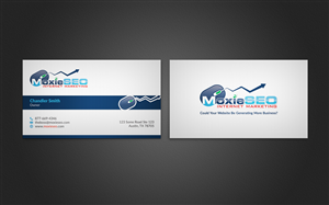 Business Card Design by upwork for Moxie SEO | Design: #6412229