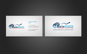 Business Card Design by upwork for Moxie SEO | Design: #6412354