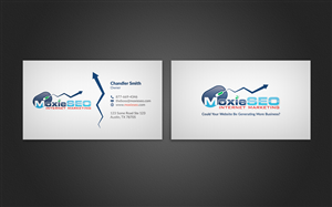 Business Card Design by upwork for Moxie SEO | Design: #6412389