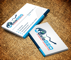 SEO Company Needs a Professional, Bold Business Card Design | Diseño de Tarjeta de Presentación por Owaisias