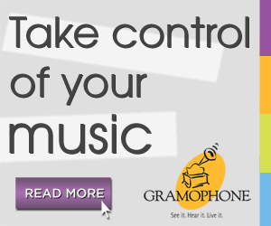 Diseño De Banner Publicitario por Karolin para Gramophone | Diseño: #1786029