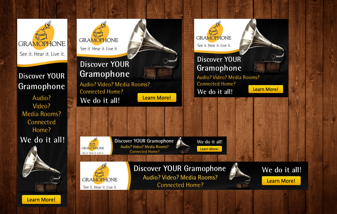 Banner-Design von MeMe Botrous für Gramophone | Design #1742092
