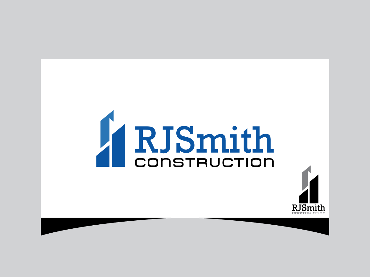 Logo-Design von Ajay Soni für RJ Smith Construction | Design #6557121