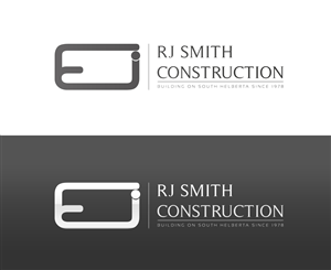 Logo Design by One Pen Design for RJ Smith Construction | Design: #6412590