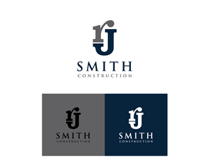 Logo Design by refolve for RJ Smith Construction | Design: #6457693