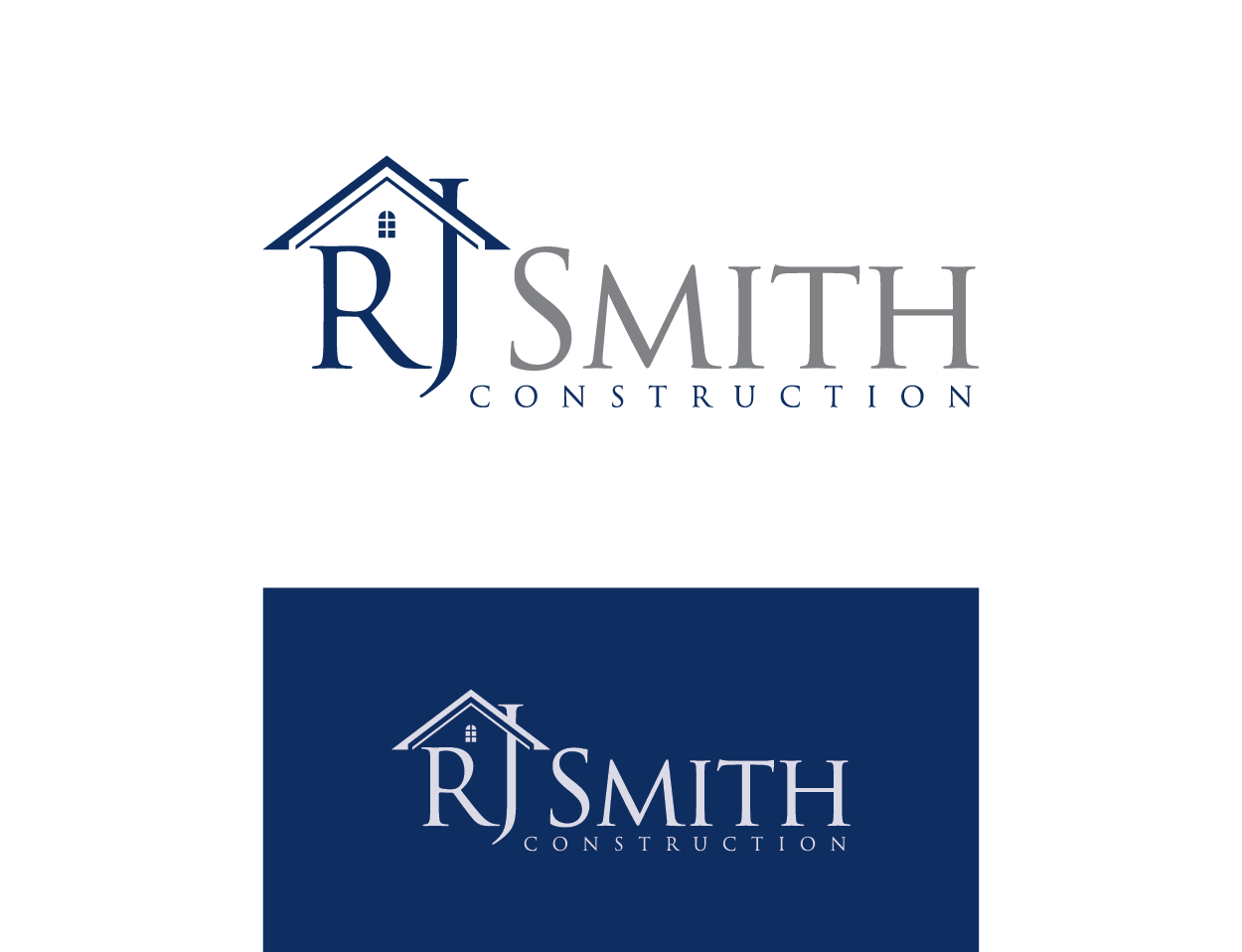 Logo Design by refolve for RJ Smith Construction | Design #6476963