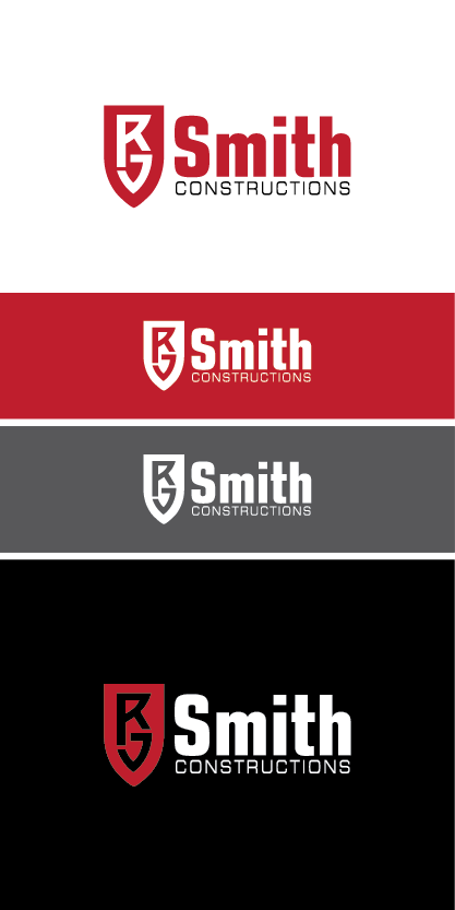 Logo Design by Markelof for RJ Smith Construction | Design #6413632