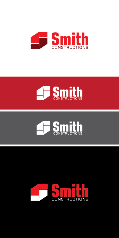 Logo Design by Markelof for RJ Smith Construction | Design #6413641