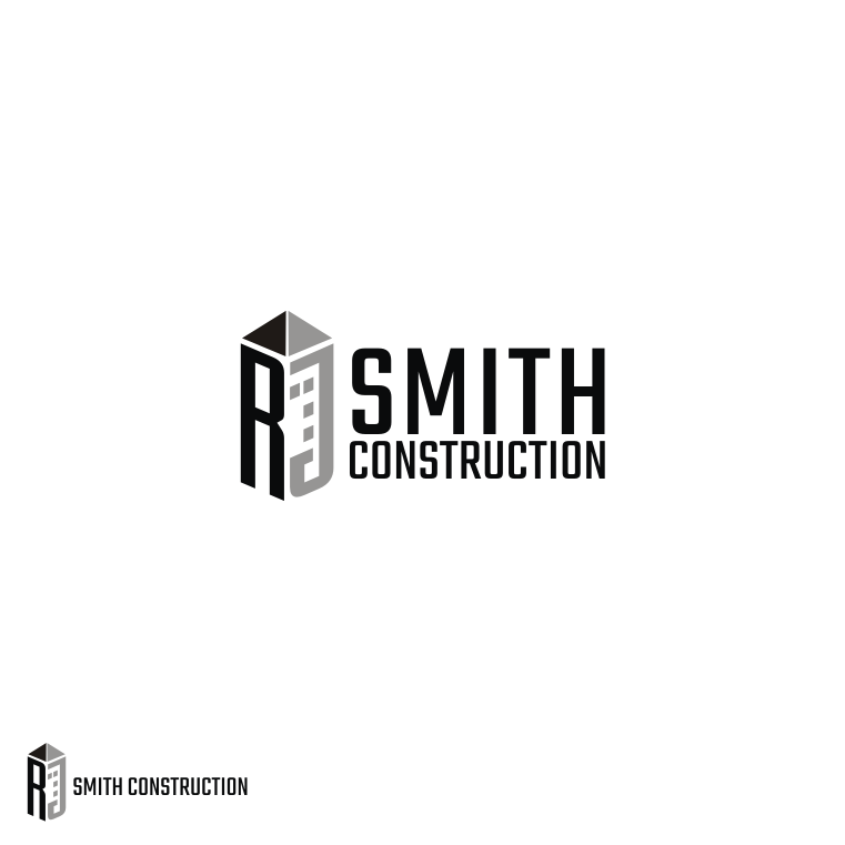 Logo Design by Arham Hidayat for RJ Smith Construction | Design #6466574