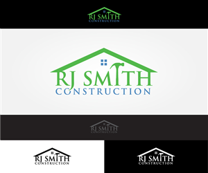 Logo Design by sangeloenriquez for RJ Smith Construction | Design #6399499