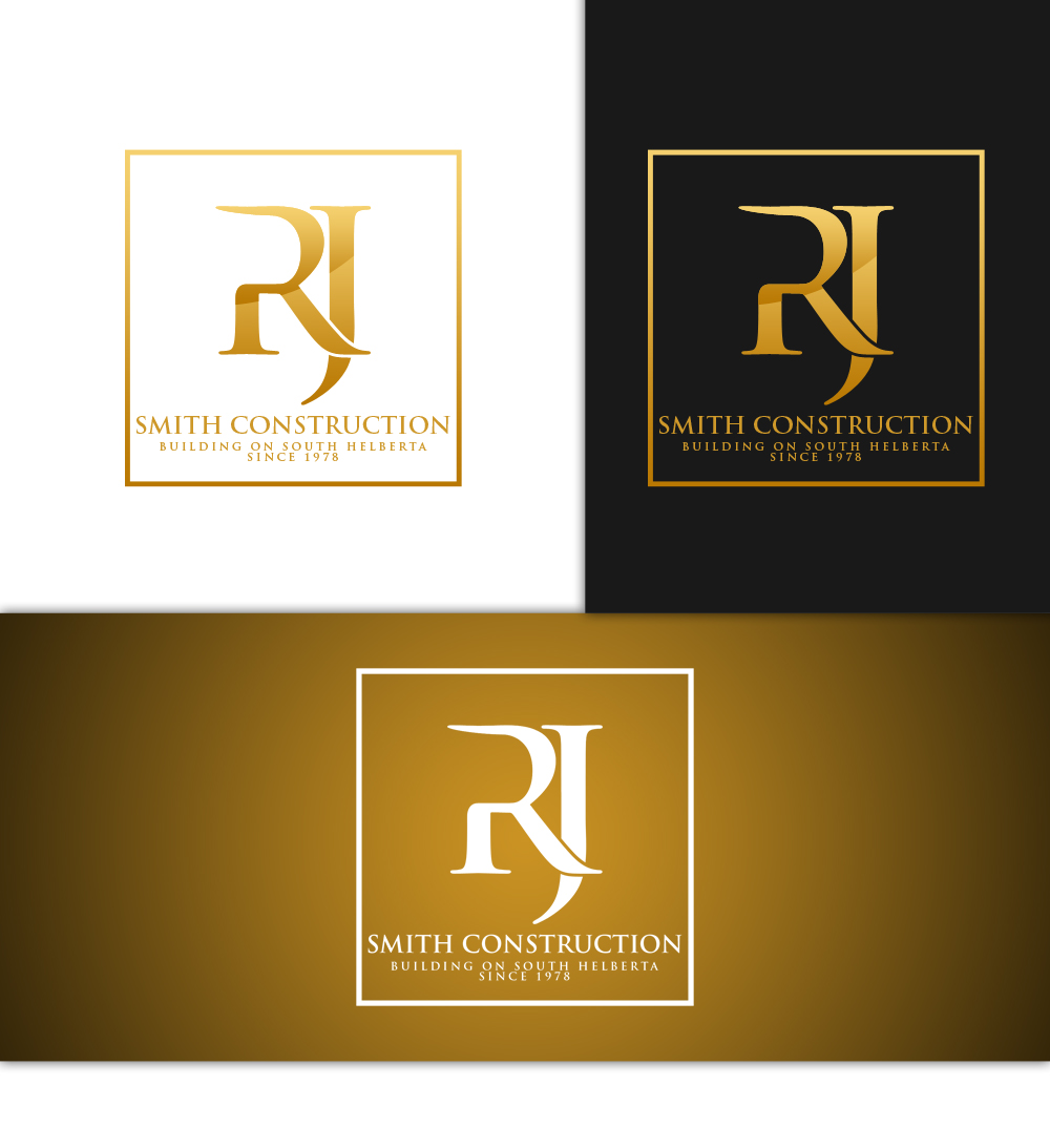 Logo Design by logo_s for RJ Smith Construction | Design #6448955