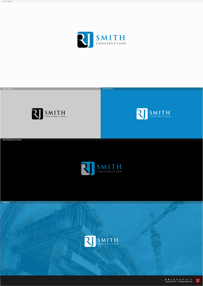Design de Logo par Eightynine0274 pour RJ Smith Construction | Design #6425446
