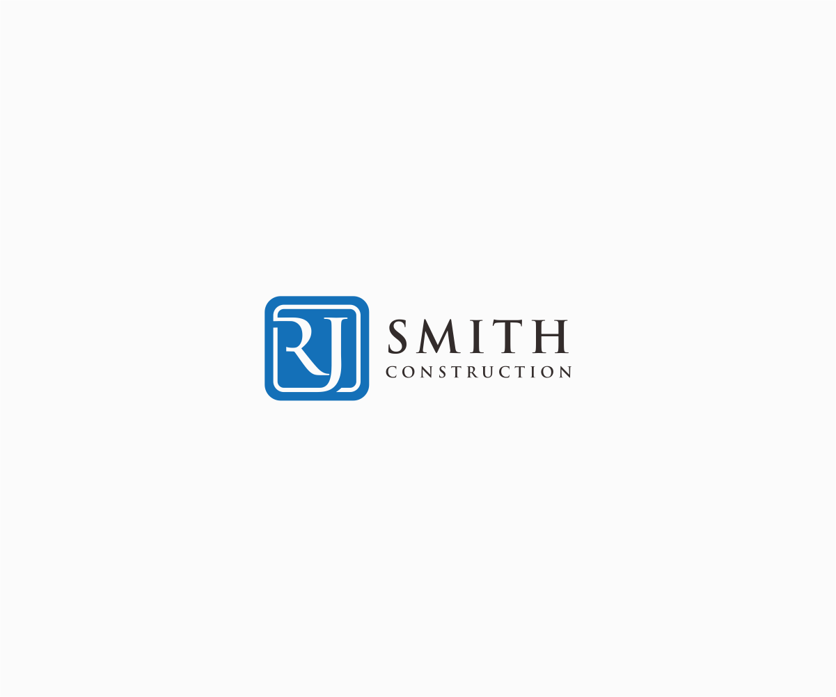Logo Design by Eightynine0274 for RJ Smith Construction | Design #6428834