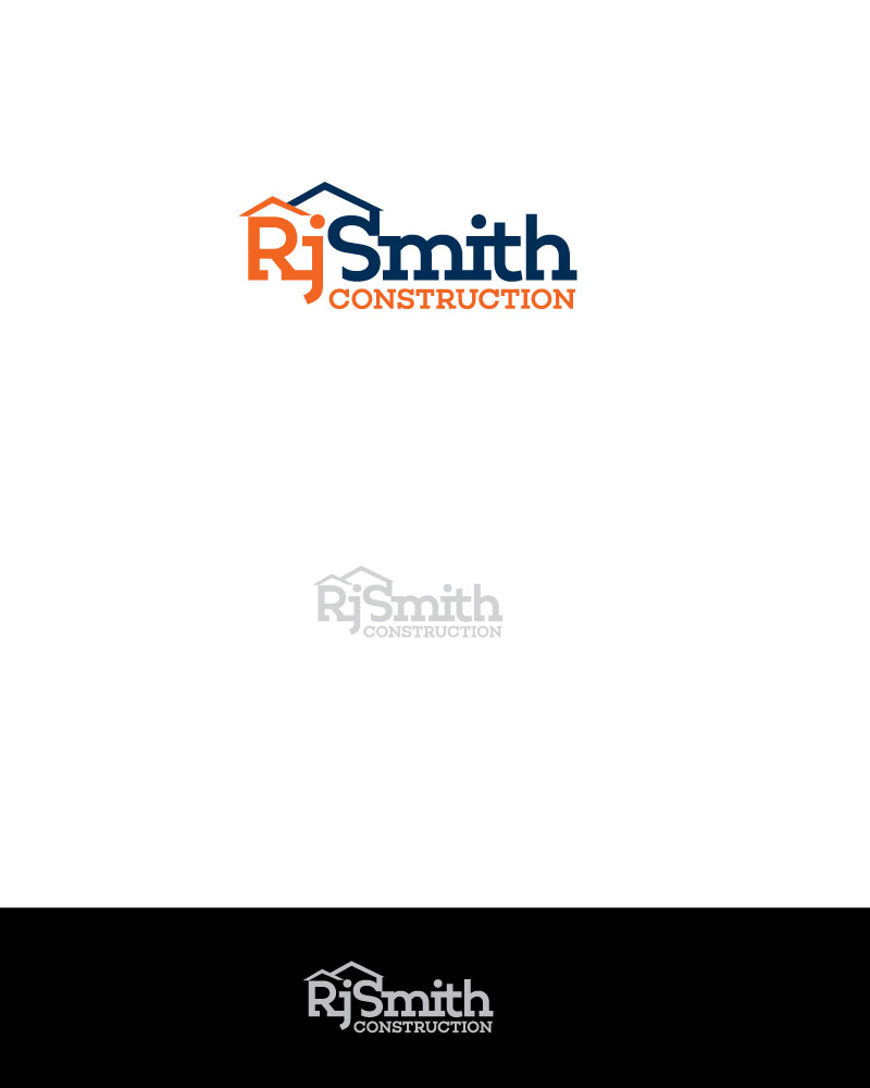 Logo Design by Logoziner for RJ Smith Construction | Design #6443084