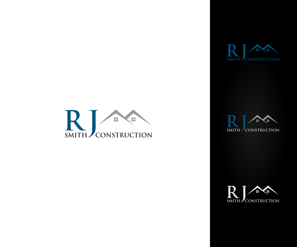 Logo Design by m_sue for RJ Smith Construction | Design #6393207
